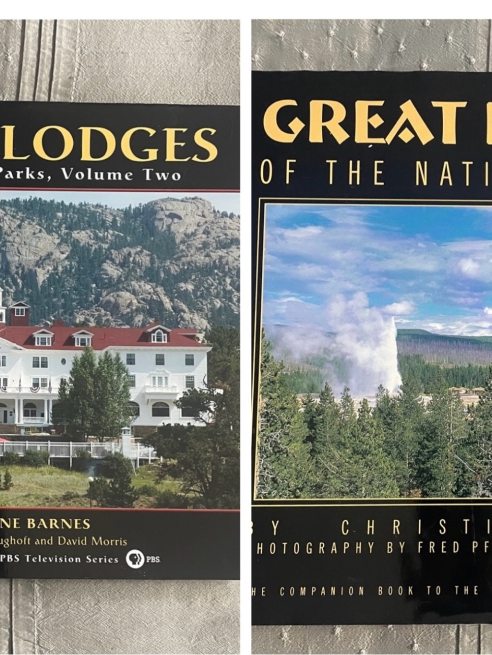 Set of 2 Great Lodges of the National Parks Volumes 1 & 2
